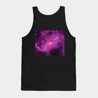 Pink and Purple Galaxy Tank Top